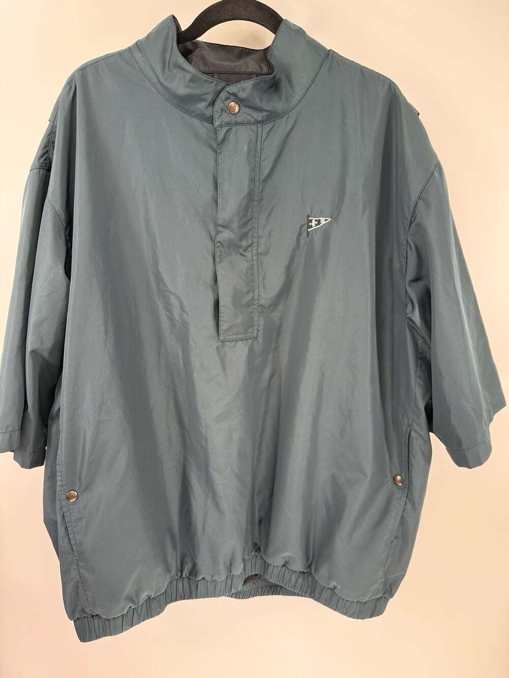 DryJoys White Bear Yacht Club Men's XL 1/2 Zip Wind shirt Golf Pullover